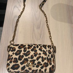 Tory Burch Leopard Cross Body bag NWOT